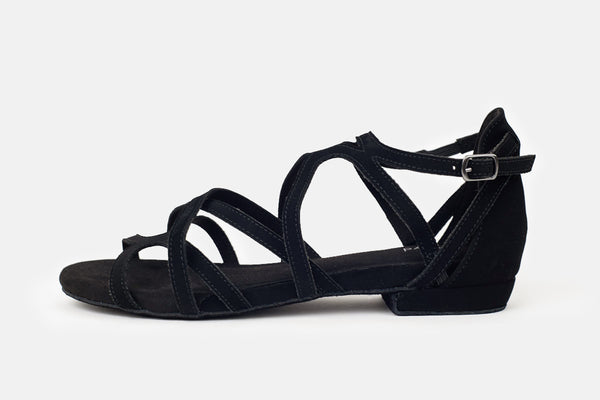 Athena Black Sandals