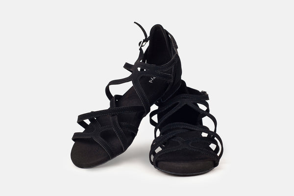 Athena Black Sandals
