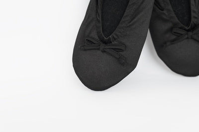 Satin Padded Foldable Slipper