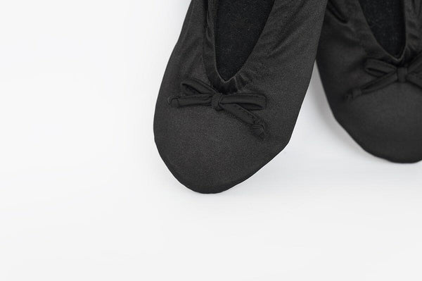 Satin Padded Foldable Slipper