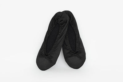 Satin Padded Foldable Slipper
