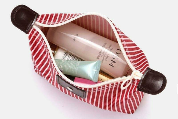 Waterproof Cosmetic Bag - Black