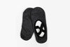 Lace Yoga Socks - Black Silver