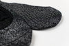 Lace Yoga Socks - Black Silver