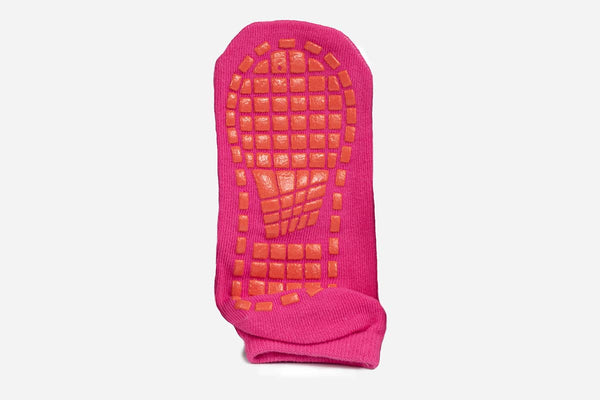 Yoga Non Slip Grip Socks - Pink