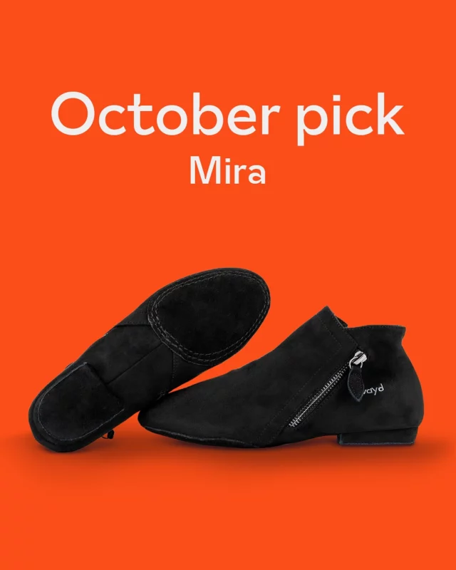 Meet the newest addition to our dance boot family – Mira ✨​ Designed for both comfort and style, Mira blends the freedom of a split sole with the elegance of a sleek ankle boot.​

It supports every step while flattering the foot – so you can move, turn, and shine from the first beat to the last.​

Comfort. Flexibility. Style.​ That’s Mira.​

👟 Grab your pair at swaydshoes.com 

#swayd #swaydshoes #danceshoes #dancewear #danceboots #danceinspiration #dancestyle #outfitinspiration #wcs #westcoastswing #dancephotography #danceoutfit