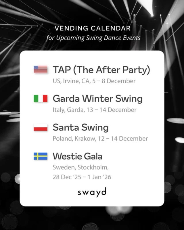🎉 Dance in Style This December!

Get ready to shine on the dance floor! ✨ We’re bringing our dance shoe vending service to major dance festivals this December.

No more worrying about worn-out shoes or last-minute shopping - we’ve got you covered with quality dance shoes right at the venue!

📍 Coming to dance festivals near you
📅 December 2024
👟 Various styles and sizes available

#DanceShoes #DanceFestival #VendingService #DecemberEvents #DanceLife